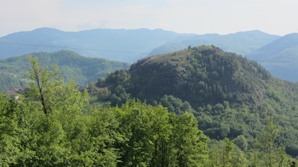 Apennin in der Nähe von Bobbio