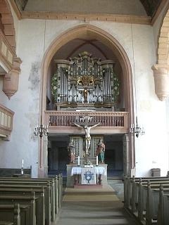 Kirchenburg in Ostheim