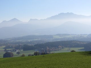 Blick Richtung Kampenwand