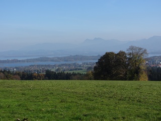 Blick Richtung Chiemsee