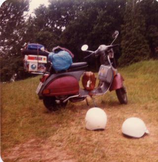 vespa roller am gardasee