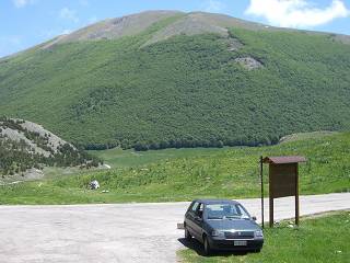 Blick zum Monte Pollino